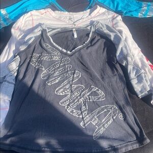 Set of Zumba shirts